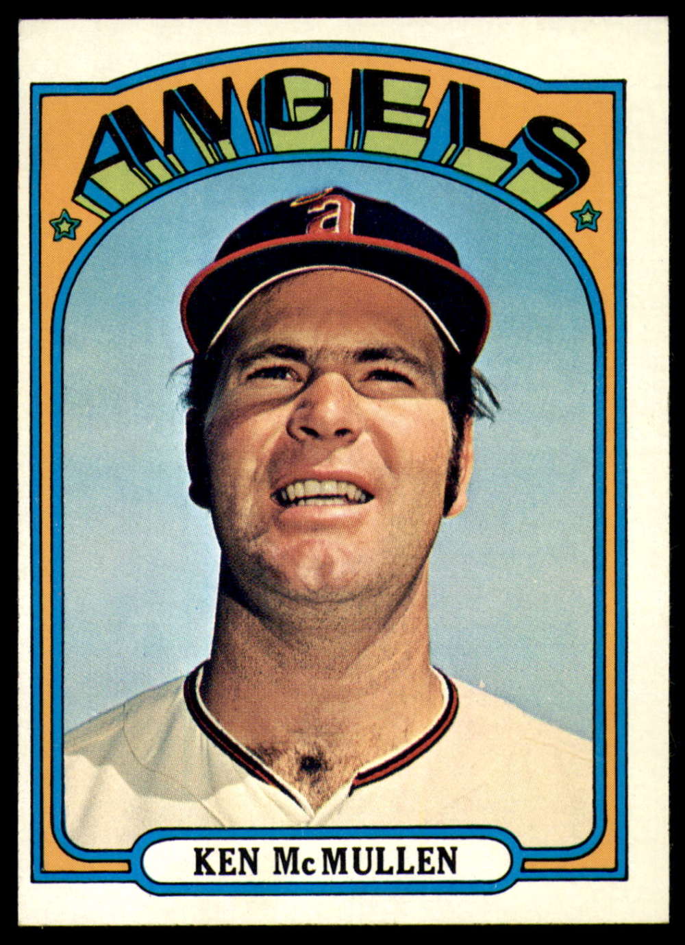 1972 Topps 765 Ken McMullen Near Mint Angels High Number