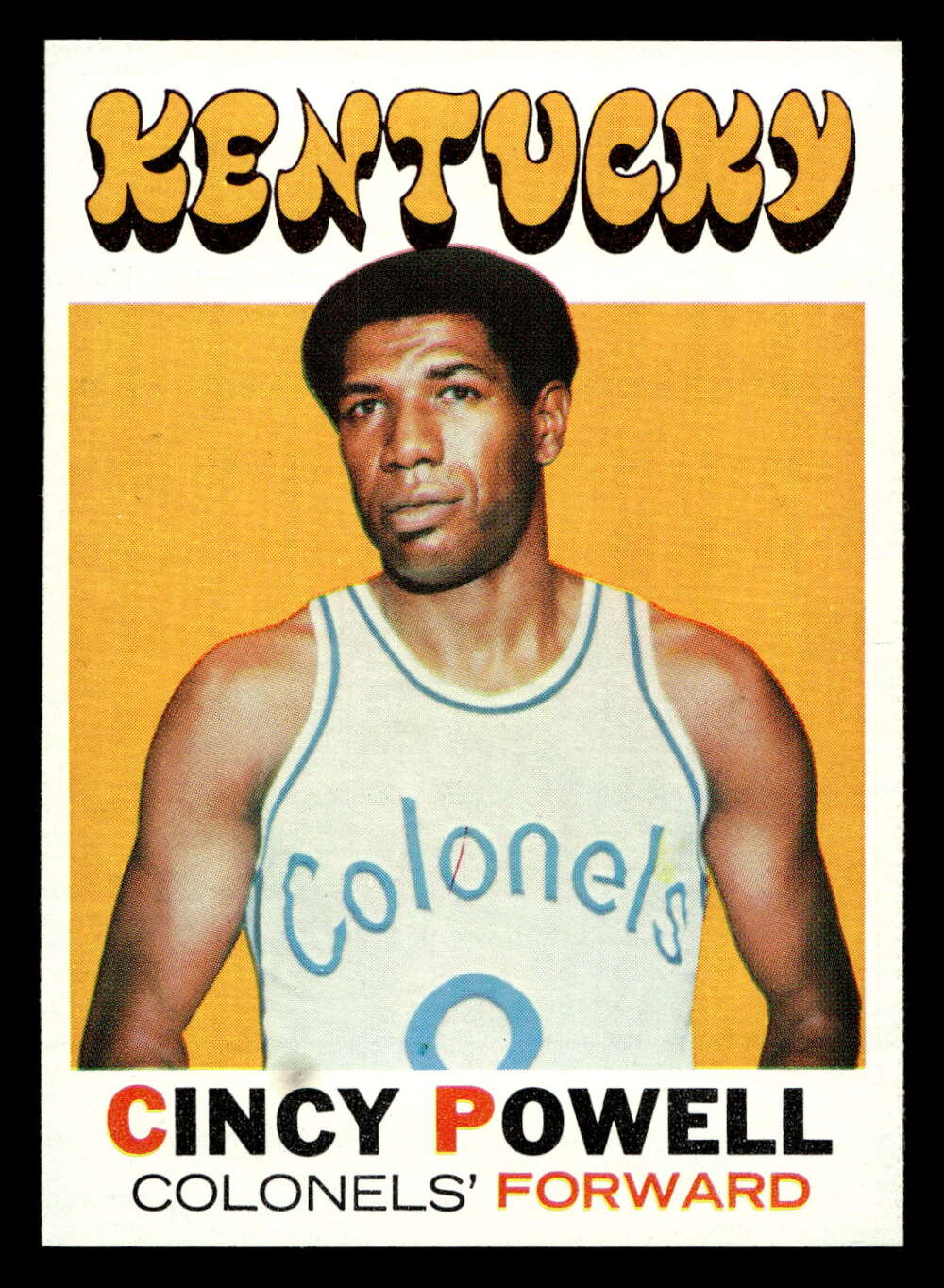 1971-72 Topps #207 Cincy Powell Near Mint+ 